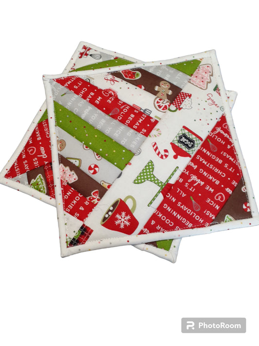 Potholders - Christmas set of 2