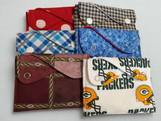 Double Snap Card Holder